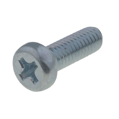 1111104050 M 4-0.7 x 50   Small Cheese Head Philips Pan Machine Screw, Steel Zinc  JIS B 1111