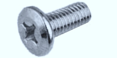 1114104008 M 4-0.7 x 8  Philips Binding Machine Screw, Steel Zinc.   JIS B 1111