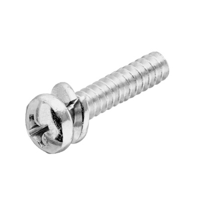 1188A502506 M 2.5-0.45 x 6  Philips Pan SEMS Screw, A2 Stainless Steel.  JIS B 1188 A
