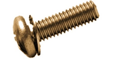 1188D103025-1 M 3-0.5 x 25  Philips Pan SEMS Screw, Steel Zinc Yellow  JIS B 1188 D