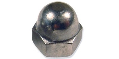 158759016001 # 8-32  Acorn Cap Nut, 18-8 Stainless Steel.
