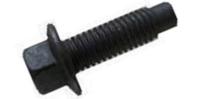A1232710033 M10-1.50 x 33  Hex Flange Bolt Large O.D., Class 10.9 Phosphate w/Dog Point.  IFI 536 / ISO 4162