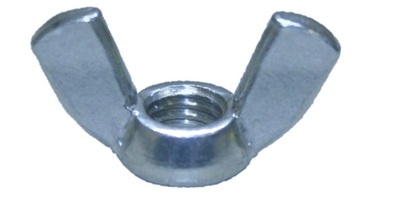 315819025001 1/4-20  Wing Nut, Steel Zinc.