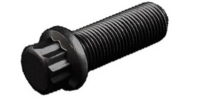 537909044125 7/16-20 x 1 1/4"  12 Point Flange Screw, Alloy Black IFI 115