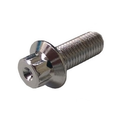 5379408016 M 8-1.25 x 16  12 Point Flange Screw, Class 12.9 Chrome.