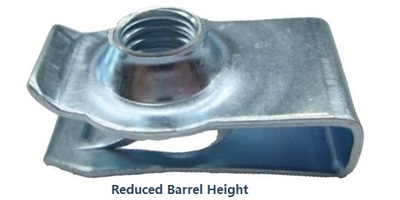 6337106135-4S M 6-1.0  U-Nut, Steel Zinc