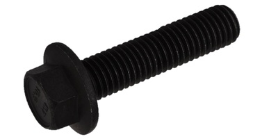 6929008091 M 8-1.25 x 90  Hex Flange Bolt, Class 10.9 Black Zinc. Full Thread DIN 6921