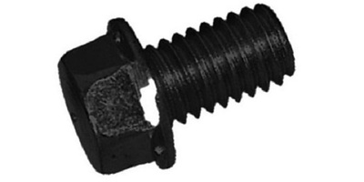 6999306035 M 6-1.0 x 35  Hex Flange Bolt Small Head, Class 10.9 Ever Lube 6108 Black.