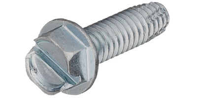 7500D19037150 3/8-16 x 1 1/2"  HWH Thread Cutting Screw Type F, Steel Zinc