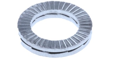 7797105001 M 5 or #10  Wedge Lock Washer, Steel Zinc DIN 25201