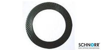 7798003001 M 3  Schnorr Ribbed Lock Washer, Steel Plain.