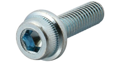 91291F08025 M 8-1.25 x 25  Socket Flange Head Cap Screw, Class 12.9 Plain.  DIN 912F