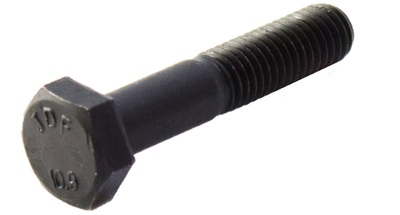 9319008055 M 8-1.25 x 55  Hex Cap Screw, Class 10.9 Plain.  DIN 931 / ISO 4014