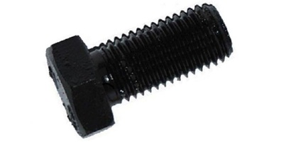 9338306020 M 6-1.0 x 20  Hex Cap Screw, Class 8.8 Black Zinc.  DIN 933 / ISO 4017