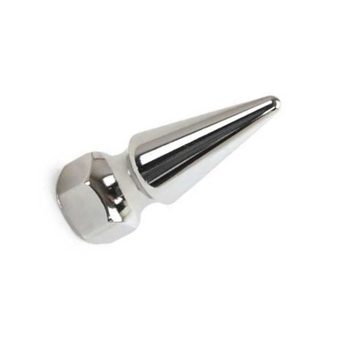 158799037024 3/8-24 Spike Nut, Steel Chrome