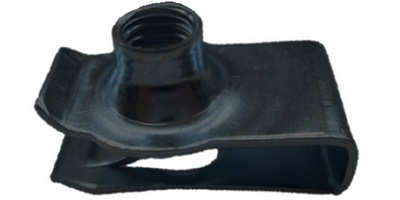 6337005158-4 M 5-0.8  U-Nut,, Steel Black Phosphate
