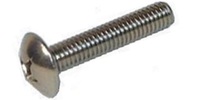 M 2-0.4 x 6   Philips Truss Machine Screw, Stainless Steel A2 70  JIS B 1111