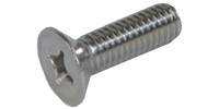 M 2-0.4 x 3  Philips Flat Machine Screw, A2-70 Stainless Steel  JIS B 1111