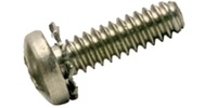 M 3-0.5 x 5  Philips Pan SEMS Screw, Stainless Steel A2 70 JIS B 1188 C