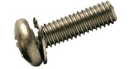 M 2.5-0.45 x 6  Philips Pan SEMS Screw, Stainless Steel A2 70  JIS B 1188 D.