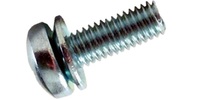 M 4-0.7 x 6  Philips Pan Head Machine Screw, Steel Zinc Plated JIS B 1188 Q