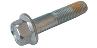 M 6-1.0 x 25  Hex Head Flange Bolt with Self-Locking Patch, Class 10.9 Zinc.  JIS B 1189