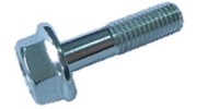 M 8-1.25 x 35  Hexagon Head Flange Bolt Small Head Class 10.9 Zinc  JIS B 1189