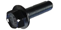 M 6-1.0 x 10  Hex Head Flange Bolt Small Head, Class 10.9 Black Zinc.  JIS B 1189