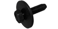 M 6-1.0 x 25  Hex Head Sems Screw, Type CA Body Bolt, Class 9.8 Phosphate.