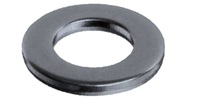 M 5  Flat Washer, Steel Black Oxide  DIN 125A.
