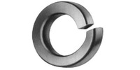 M 5  Split Lock Washer, Steel Black Zinc DIN 127 B