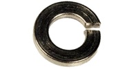 # 8  Split Lock Washer, Stainless Steel 18-8.
