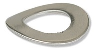 M 4  Wave Washer, Stainless Steel A2 70.  DIN 137 B