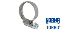 8mm-12mm European Style Hose Clamp A2-70 Stainless Steel with Steel/Zinc Phil/Slot Screw DIN 3017