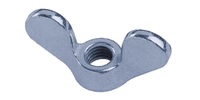 M 5-0.8 Wing Nut, Steel Zinc  German Type DIN 315GT.