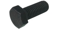 M10-1.50 x 30  Hex Cap Screw, Class 10.9 Plain.   ISO 4017