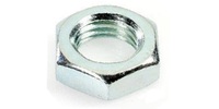 M 8-1.0 Hex Jam Nut, Class 4 Zinc  DIN 439