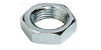# 6-32  Hex Machine Screw Nut Small Pattern, Steel Zinc.