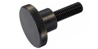 M 6-1.0 x 10  Knurled Thumb Screw, Steel Plain.  DIN 464