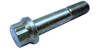 7/16-14 x 2&quot;  12 Point Flange Screw, Alloy Zinc IFI 115
