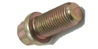 5/16-18 x 1&quot;  12 Point Flange Screw, Alloy Zinc Yellow IFI 115