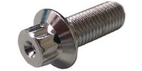 M 8-1.25 x 16  12 Point Flange Screw, Class 12.9 Chrome.