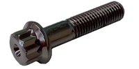 M 7-1.0 x 31  12 Point Flange Screw, Class 10.9 Black Nickel.