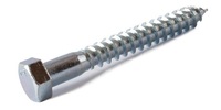 5/16 x 2 1/2&quot;  Hex Lag Bolt, Steel Zinc.