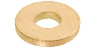 M20  Flat Washer, Hardened Steel Zinc Yellow.  DIN 6340