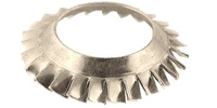 M 3  External Serrated Conical Lock Washer A2 Stainless Steel DIN 6798V