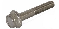 M 5-0.8 x 25  Hex Flange Bolt, Stainless Steel A2 70.  DIN 6921