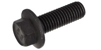 M 5-0.8 x 12  Hex Flange Bolt, Class 10.9 Plain. DIN 6921