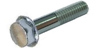 M 6-1.0 x 50  Hex Flange Bolt Small Head, Class 10.9 Zinc.
