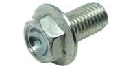 M 8-1.25 x 16  Hex Flange Bolt Small Head, Class 10.9 Zinc.